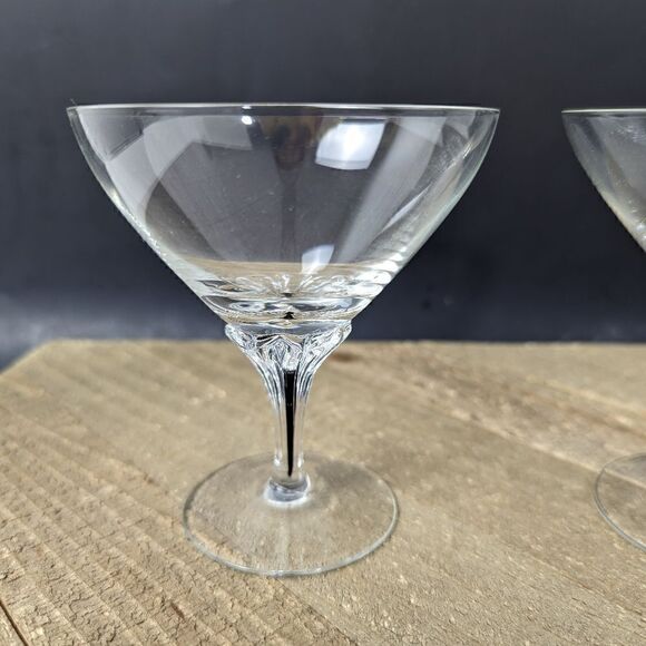 Belfor Exquisite Crystal Glasses, Belfor martini glass set of 2 - Picture 5 of 5